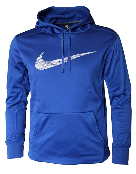 blue hoodie nike